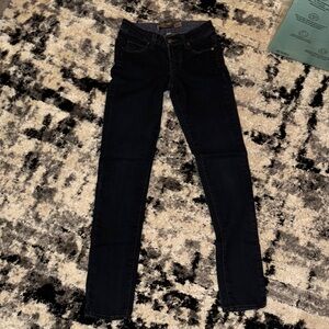 VINTAGE PAIGE- SKYLINE- Women's Dark Wash straight leg Jeans